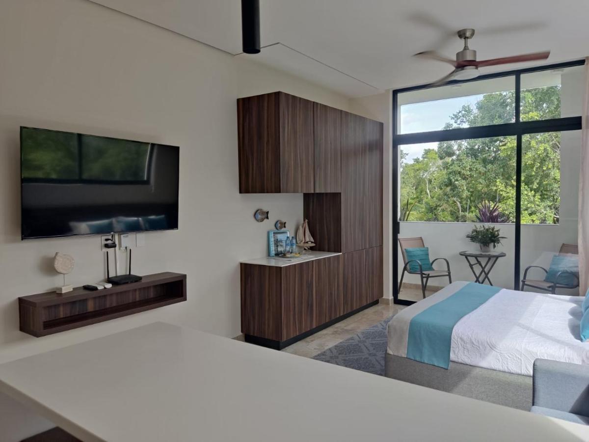 Nuevo Estudio Con Terraza Totalmente Equipado Tulum Aldea Zama Buitenkant foto